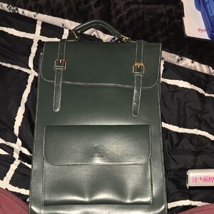 ECOSUSI Dark Green Women's Laptop Bag